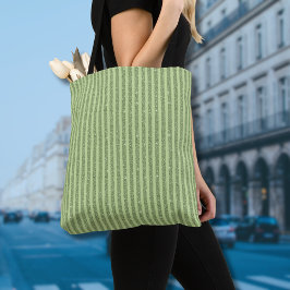 Bolsa Tote Soft Pistachio Glitter Style Minimal Pattern