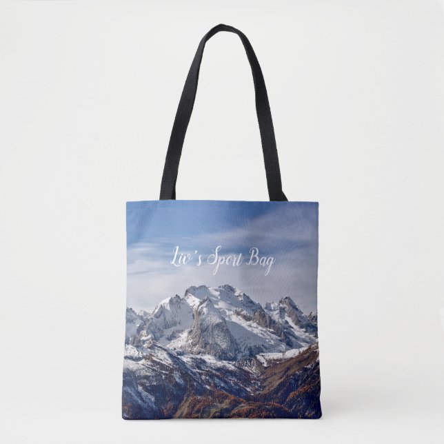 Bolsa Tote Sol nas Montanhas (Frente)