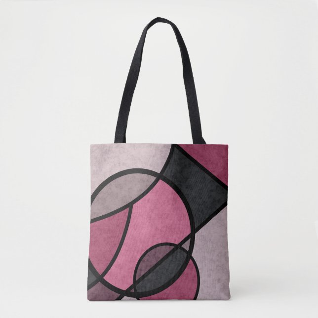 Bolsa Tote Sol rosa (Frente)