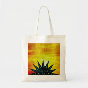 Bolsa Tote Sol sorridente
