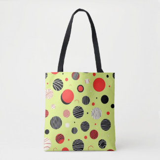 Bolsa Tote Solar Pop Abstract Geometric