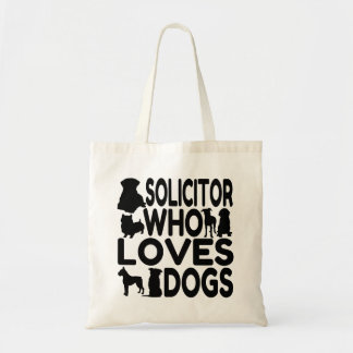 Bolsa Tote Solicitor que ama cães