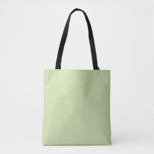 Bolsa Tote Solid Pale Moss Green por Coleções Premium