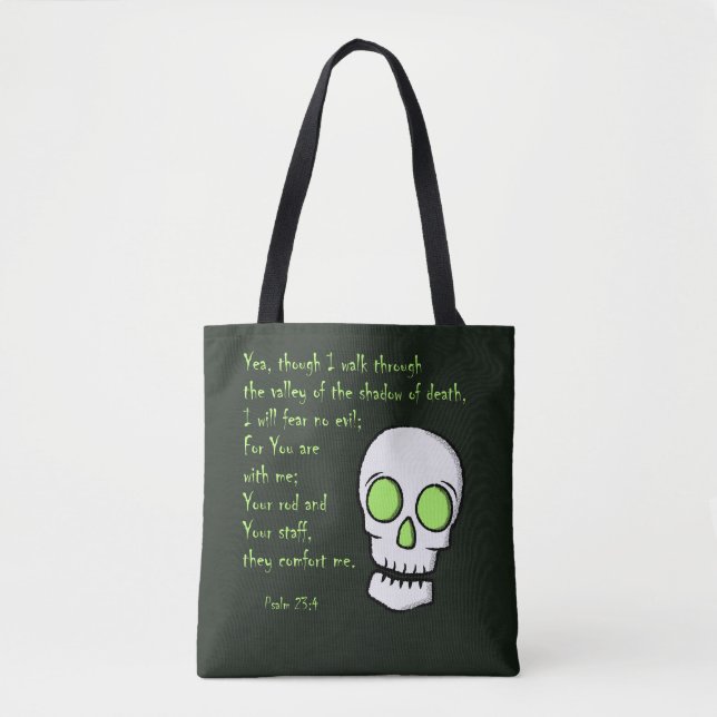 Bolsa Tote Sombra da Morte - Caveira (Frente)