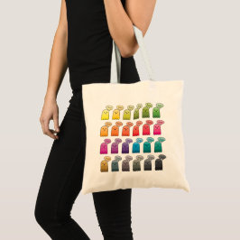 Bolsa Tote Sombras do Boo Ghost Halloween