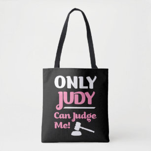 Bolsa Tote Somente Judy pode julgar-me saco engraçado