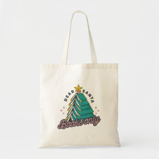 Bolsa Tote Somente livros de Papais noeis caros