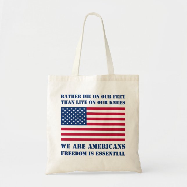Bolsa Tote Somos americanos Bag (Frente)