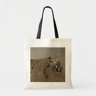 Bolsa Tote Sondagem da Paisagem Marciana Vermelha de Marte Cu
