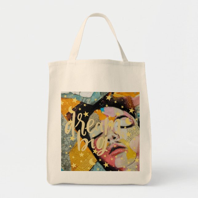 Bolsa Tote Sonhe Grande (Frente)
