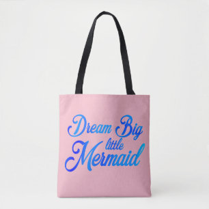 Bolsa Tote Sonhe Grande Pequena Sereia