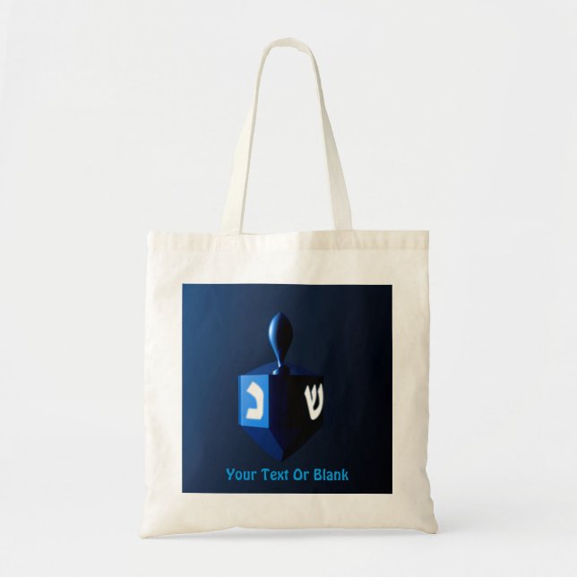 Bolsa Tote Sonho Azul Brilhante (Frente)