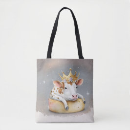 Bolsa Tote Sonho da Vaca Real no Trono de Queijo