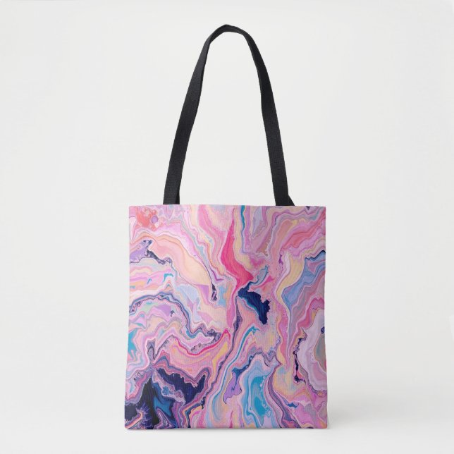 Bolsa Tote Sonho de Pastel Marble (Frente)