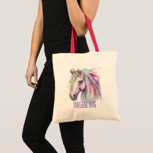 Bolsa Tote Sonho de Unicórnio Roxo