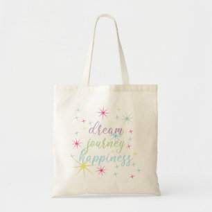 Bolsa Tote Sonho, Viagem, Felicidade