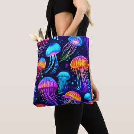 Bolsa Tote Sonhos de Água-viva Neon