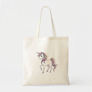 Bolsa Tote Sonhos de Unicórnio mágico - Design de Fantasia Wh