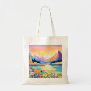 Bolsa Tote Sonhos pelo Santuário do Lago das Montanhas