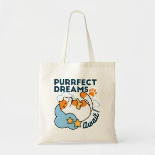Bolsa Tote Sonhos Perfeitos Esperam – Gato Fofo Dormindo Sono