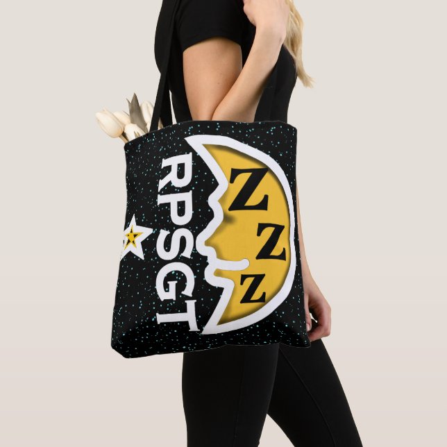 Bolsa Tote SONO de RPSGT POLYSOMNOGRPAHY por Slipperywindow (Close Up)