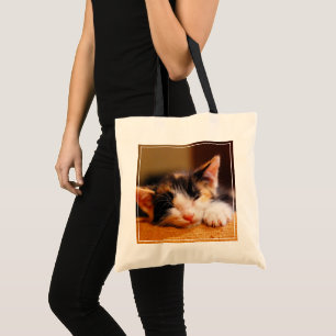 Bolsa Tote Sono pequeno do gatinho