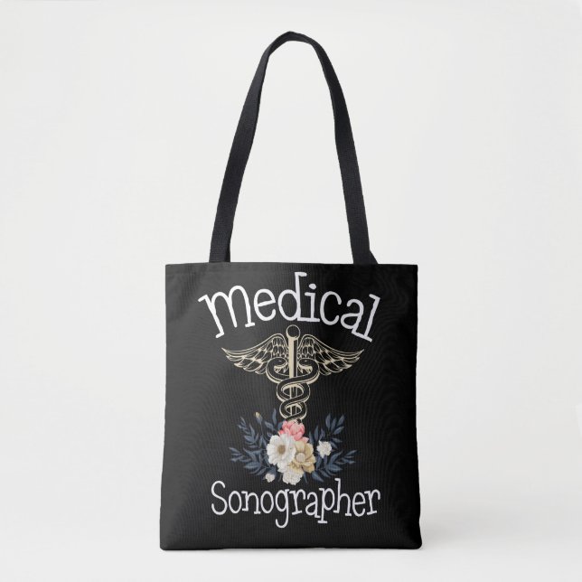 Bolsa Tote Sonografia Cóta com Sonografia Médica (Frente)