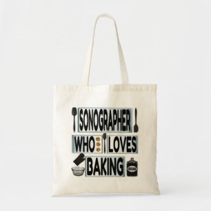 Bolsa Tote Sonographer Loves Baking