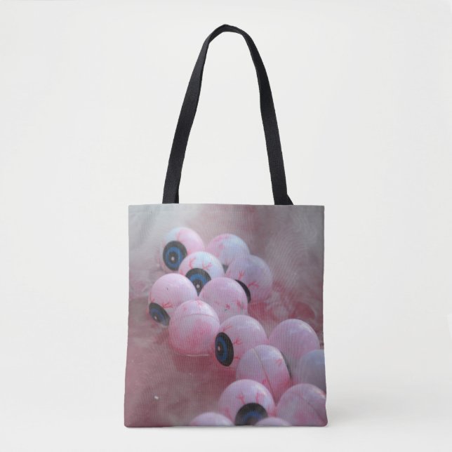 Bolsa Tote Sopa De Olho De Halloween (Frente)