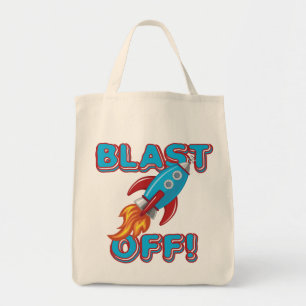 Bolsa Tote Sopre fora o navio de Rocket