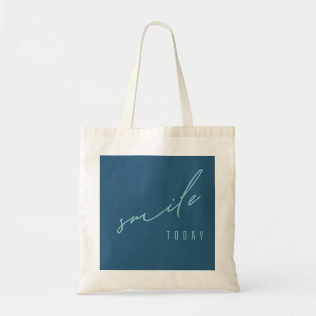 Bolsa Tote sorria hoje. Bolsas e sacos de compras (Frente)