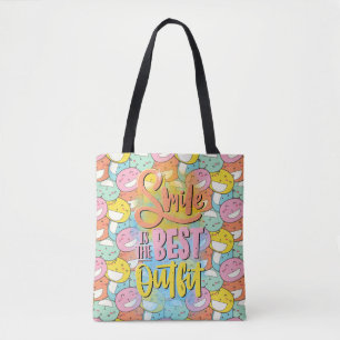 Bolsa Tote Sorrir é o melhor equipamento! Motivação
