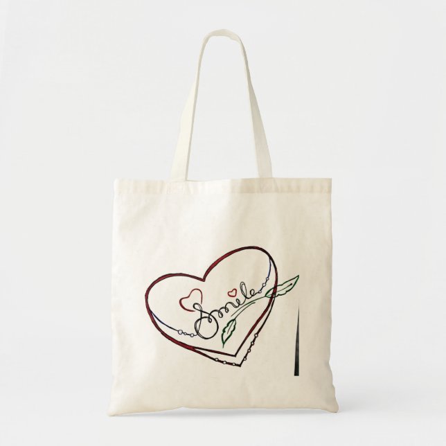 Bolsa Tote sorriso (Frente)