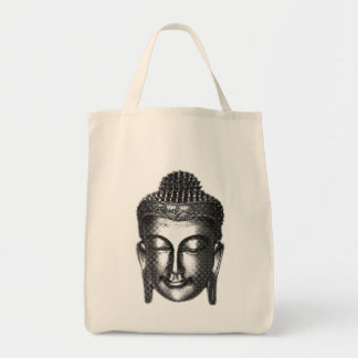 Bolsa Tote Sorriso Buda II - preto de meio tom + suas ideias