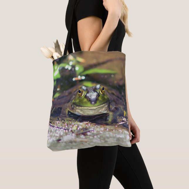 Bolsa Tote Sorriso de Bullfrog Animal (Close Up)