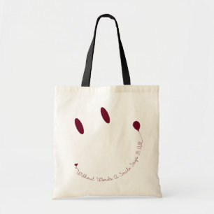Bolsa Tote Sorriso de rosto feliz