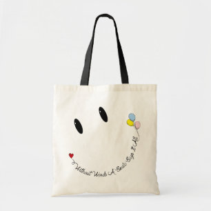 Bolsa Tote Sorriso de rosto feliz