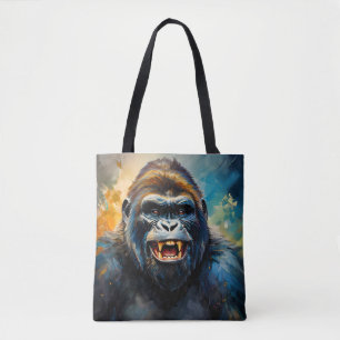 Bolsa Tote Sorriso Grande de Gorilla