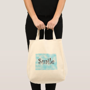 Bolsa Tote sorriso-saco