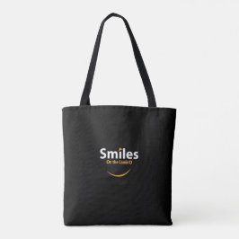 Bolsa Tote Sorrisos na sacola de Camino