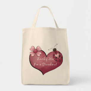 Bolsa Tote Sorte que sou Camisetas e presentes da vovó