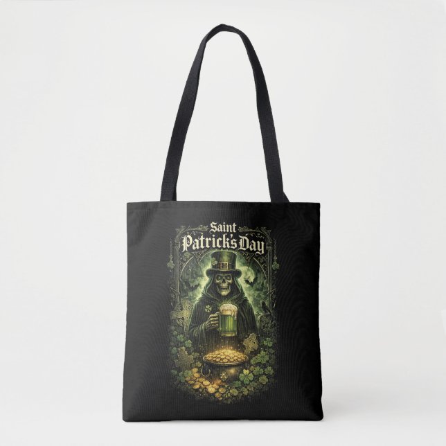 Bolsa Tote Sorte Sombria de São Patrício (Frente)