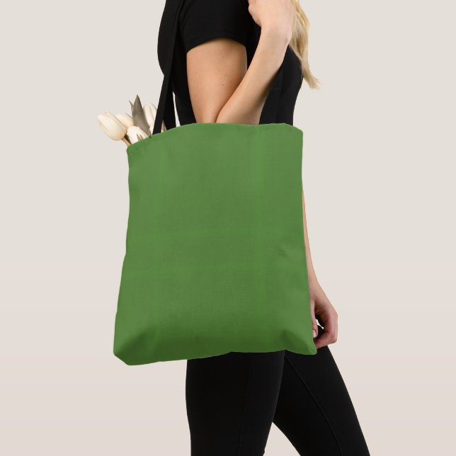 Bolsa Tote Sorte Verde  (Close Up)