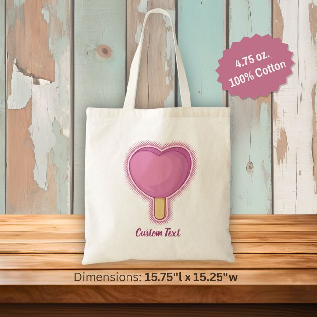 Bolsa Tote Sorvete cardíaco (Criador carregado)