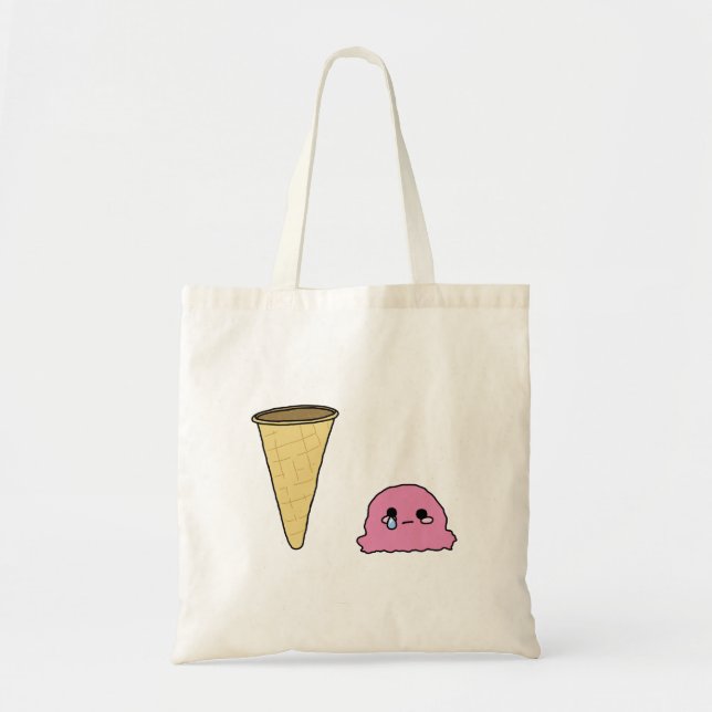 Bolsa Tote Sorvete Derramado (Frente)