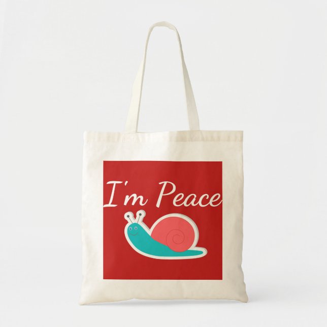 Bolsa Tote Sou a Paz (Frente)