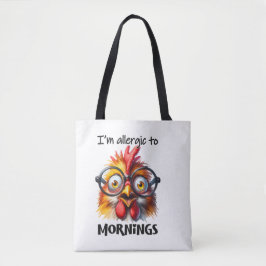 Bolsa Tote Sou alérgico às manhãs!