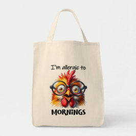 Bolsa Tote Sou alérgico às manhãs!