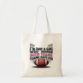 Bolsa Tote Sou apenas uma garota que espera que ambas as equi
