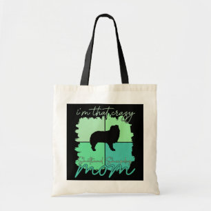 Bolsa Tote Sou aquela louca Shetland Sheepdog Mama